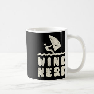 Wind Nerd Funny Windsurfer Windsurfing Beach Hobby Kaffeetasse