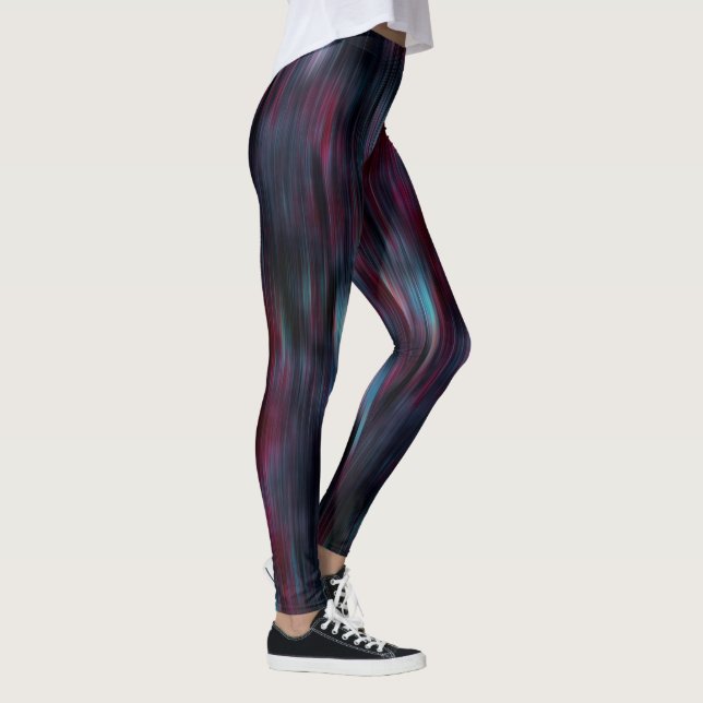 Wind- oder Regeneffekt auf die Weinfarbe Leggings (Rechts)