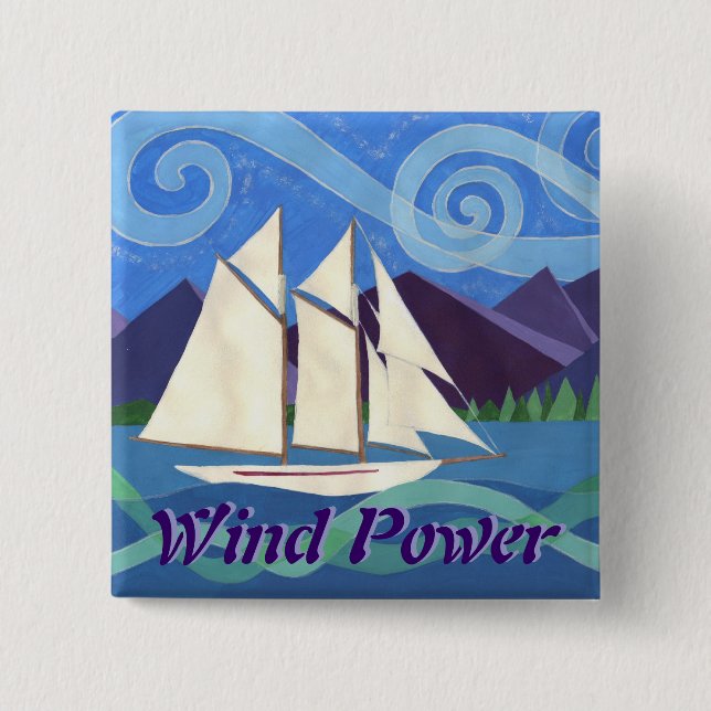 Wind Power Button (Vorderseite)