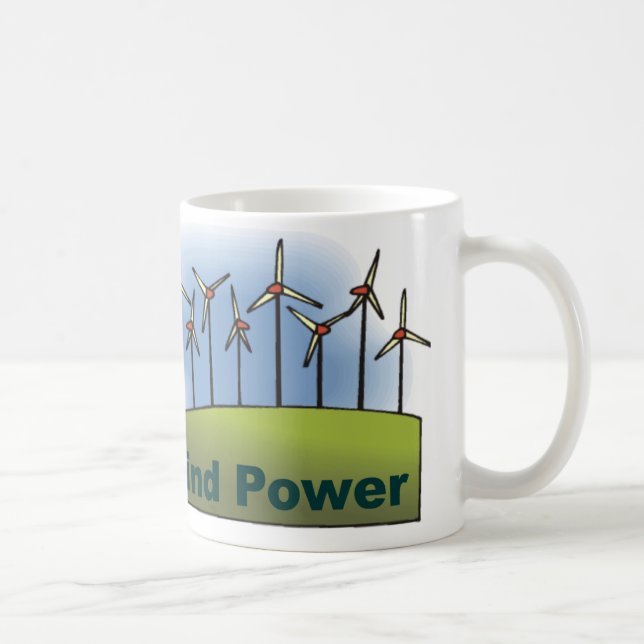 Wind-Power Kaffeetasse (Rechts)