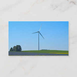 Wind Power Pflanze - Visitenkarte
