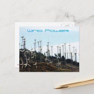 Wind Power Postkarte