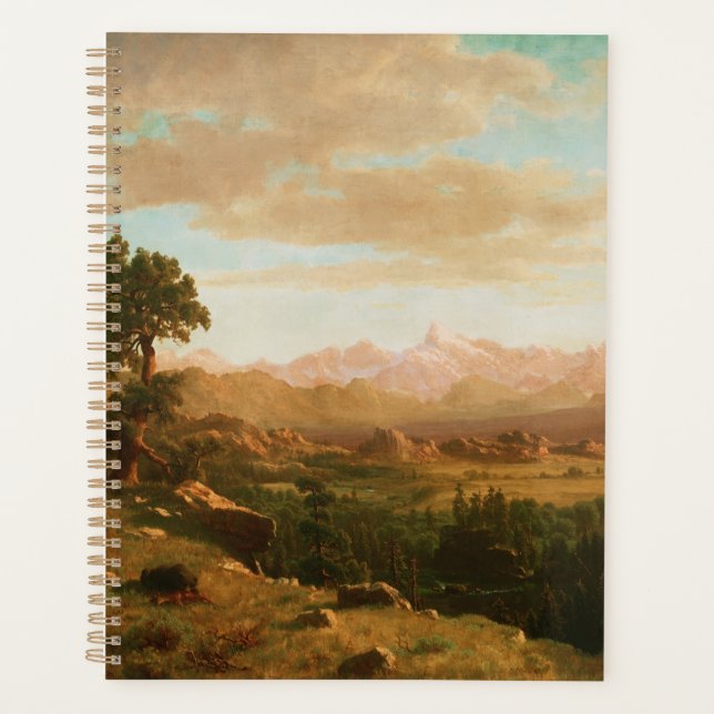 Wind River Country - Albert Bierstadt Planer (Vorderseite)