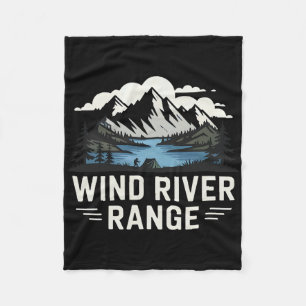 Wind Rivers Range Wandern Camping Klettern Wildnis Fleecedecke