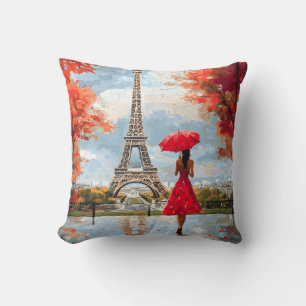 Wind Romance Paris Chic Walk Kissen