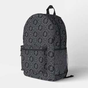 Wind Rose Compass Muster Bedruckter Rucksack