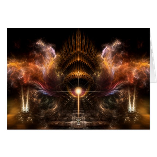 Wind Storm Fraktal Art (Vorderseite (Horizontal))