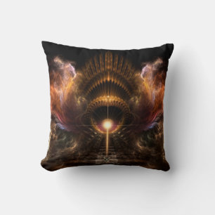 Wind Storm Fraktal Art Decorative Kissen