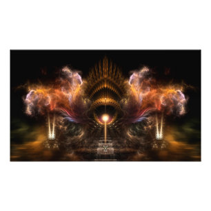 Wind Storm Fraktal Art Foto Erweiterung