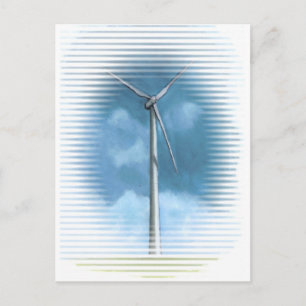 WIND TURBINE POSTKARTE