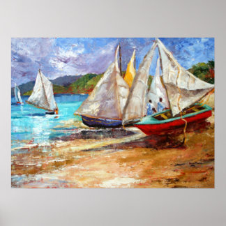 Wind und Gebet Poster