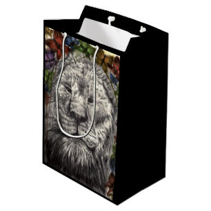 Wind unter meinem Flügel Lion Butterfly Art & Weis Mittlere Geschenktüte