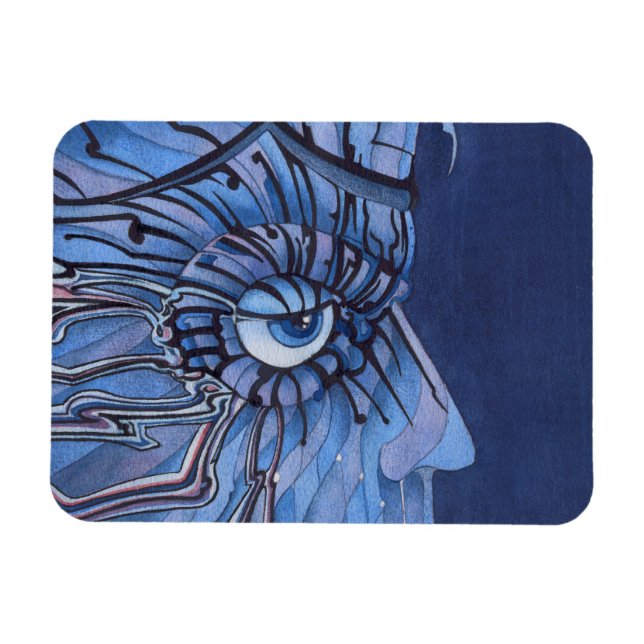 Wind weinen magnet (Horizontal)