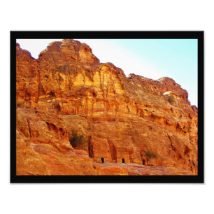 Windblowgräber in Petra Fotodruck
