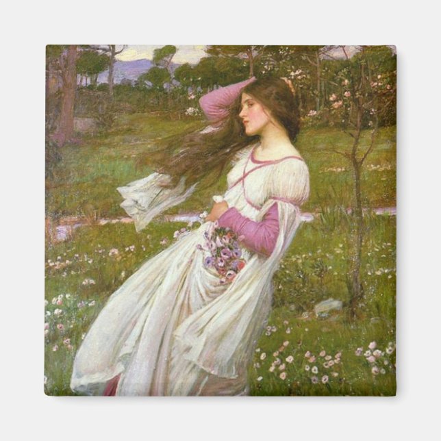 Windblumen Magnet (Vorne)