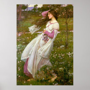 Windblumen Poster