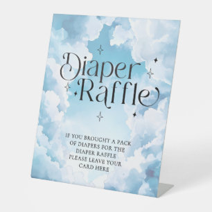 Windel-RaffelHeaven Sent Babyparty Sockelschild