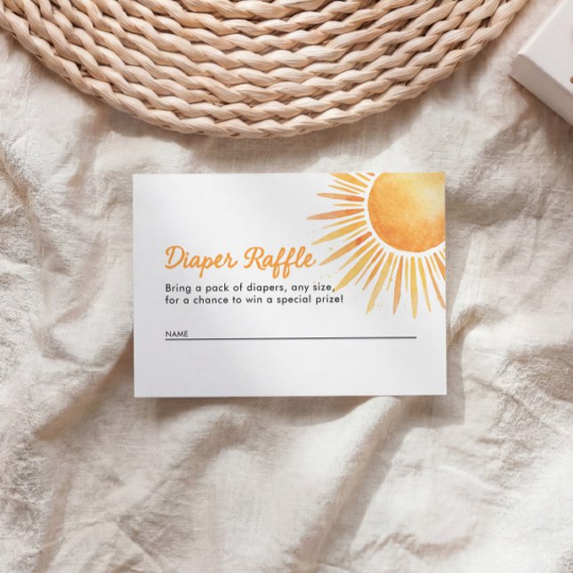 Windel-Raffle Sonne  Begleitkarte (Von Creator hochgeladen)