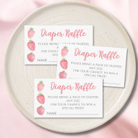 Windel-Raffle Strawberry-Baby-Party