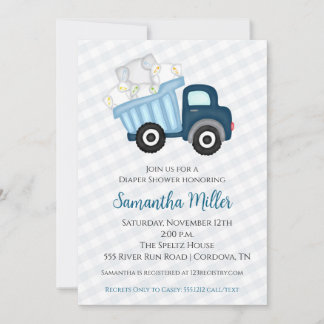 Windeln Party Kinderdusche Einladung