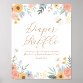 Windeln Raffle Schild Sweet wie Bier Baby Dusche