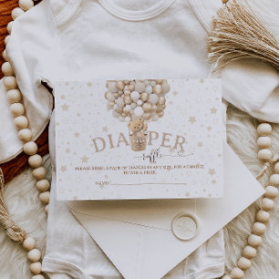 Windelraffinerie Bearly wait Baby Dusche Begleitkarte