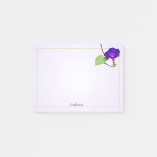 Winden-Blumenphotographie-Natur Post-it Klebezettel