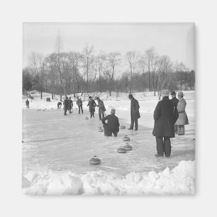 Winden dem Magneten in des Central Park-NYC Magnet