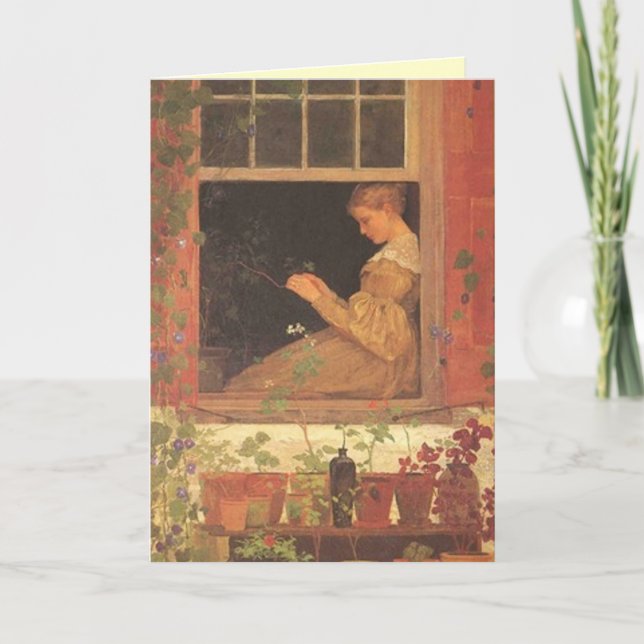 Winden der Mutter Tages Karte (Vorderseite)