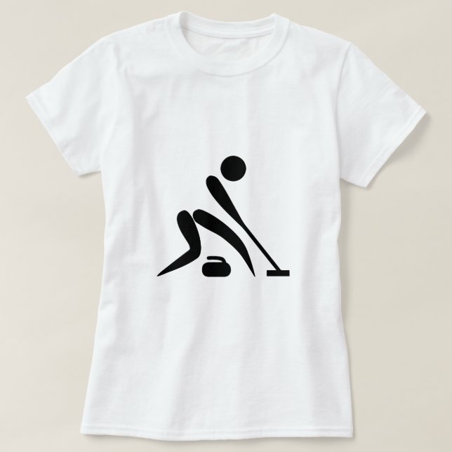 Winden - universelles olympisches Weltsymbol T-Shirt (Design vorne)