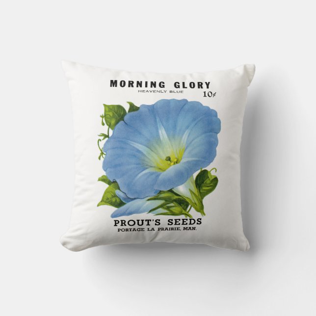 Winden-Vintages Samen-Paket Kissen (Vorderseite)