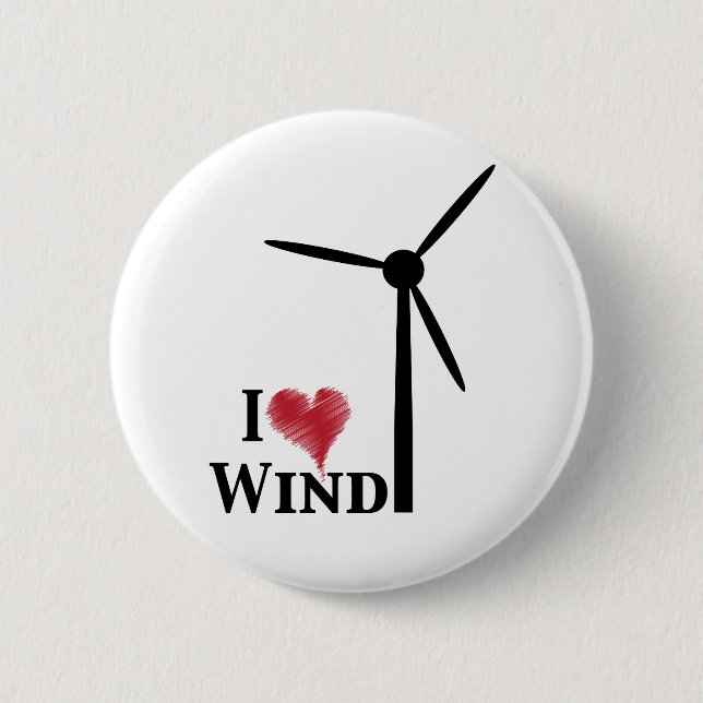 Windenergie der Liebe I Button (Vorderseite)