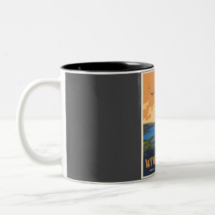 Windermere Lake District Nationalpark Reise Zweifarbige Tasse