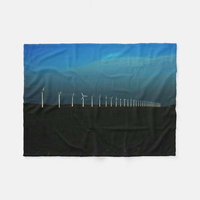 Windfarm Fleecedecke (Vorderseite (Horizontal))
