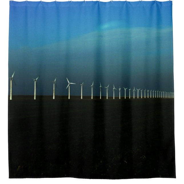 Windfarm scccna duschvorhang (Vorderseite)