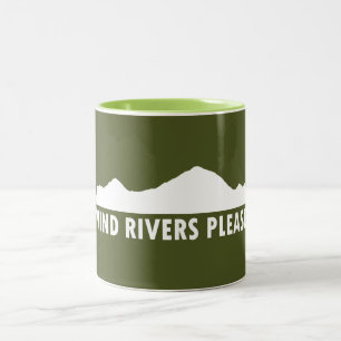 Windflüsse Bitte Zweifarbige Tasse