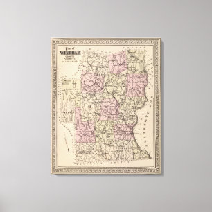 Windham County, Vermont Leinwanddruck