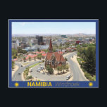 Windhoek - Namibia Postkarte<br><div class="desc">Aussicht auf Windhoek,  die Hauptstadt und die größte Stadt Namibias.</div>