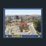 Windhoek - Namibia Postkarte<br><div class="desc">Aussicht auf Windhoek,  die Hauptstadt und die größte Stadt Namibias.</div>