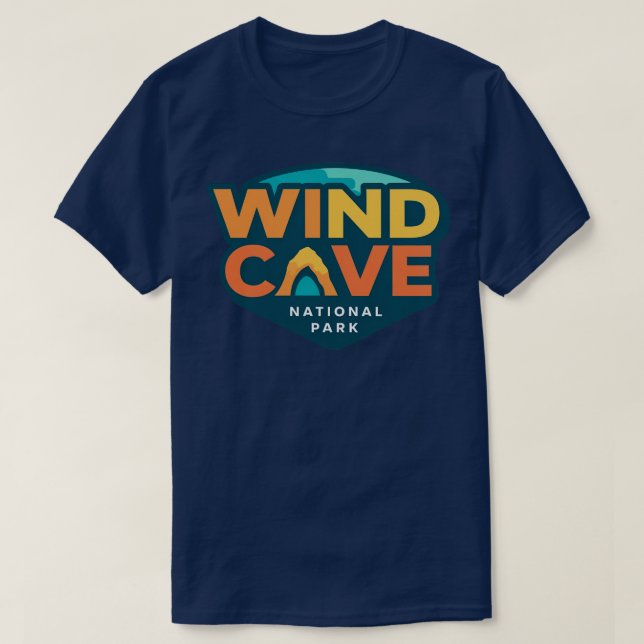 Windhöhle US-Nationalpark 1 T-Shirt (Design vorne)