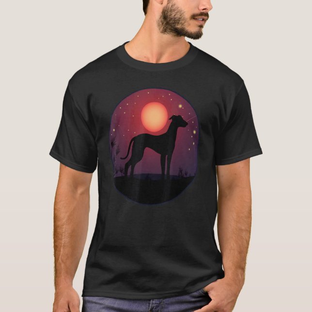 Windhound Retro 12 T-Shirt (Vorderseite)