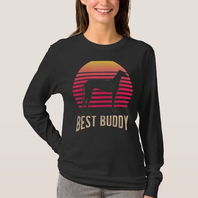 Windhound Retro 2 T-Shirt (Vorderseite)