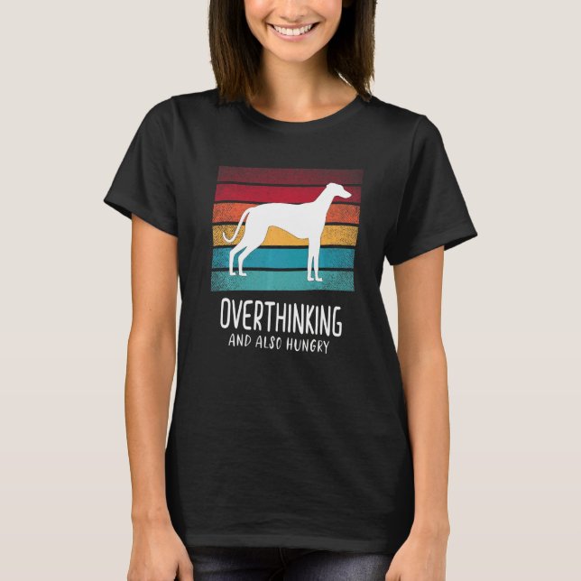 Windhound Retro 8 T-Shirt (Vorderseite)