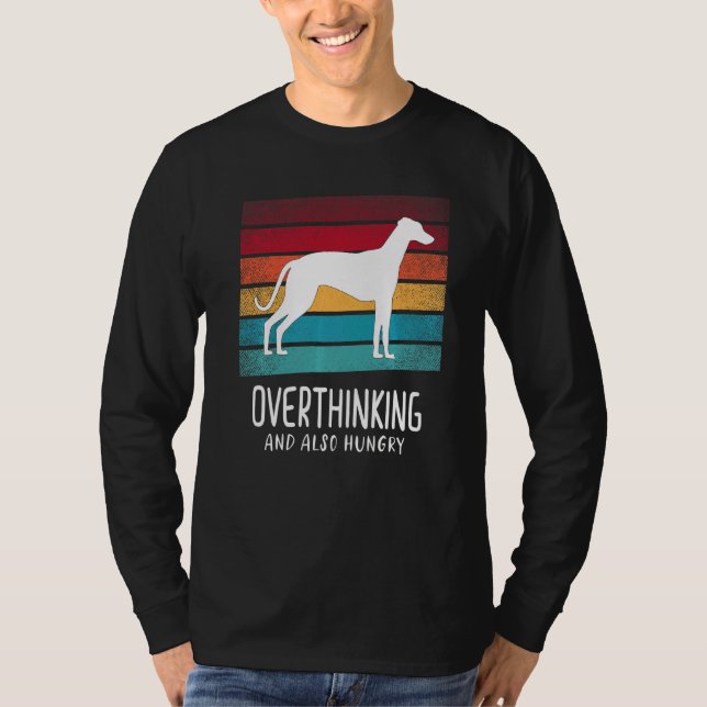 Windhound Retro 8 T-Shirt (Vorderseite)