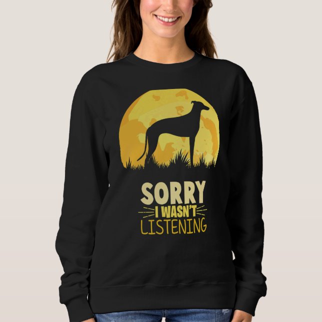 Windhound Retro Sweatshirt (Vorderseite)