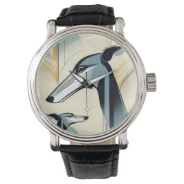 Windhund Armbanduhr