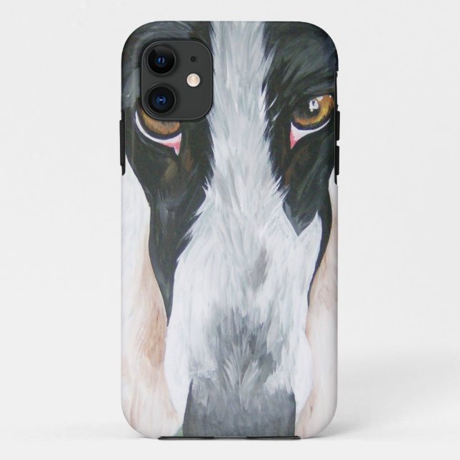 Windhund-Augen Case-Mate iPhone Hülle (Rückseite)