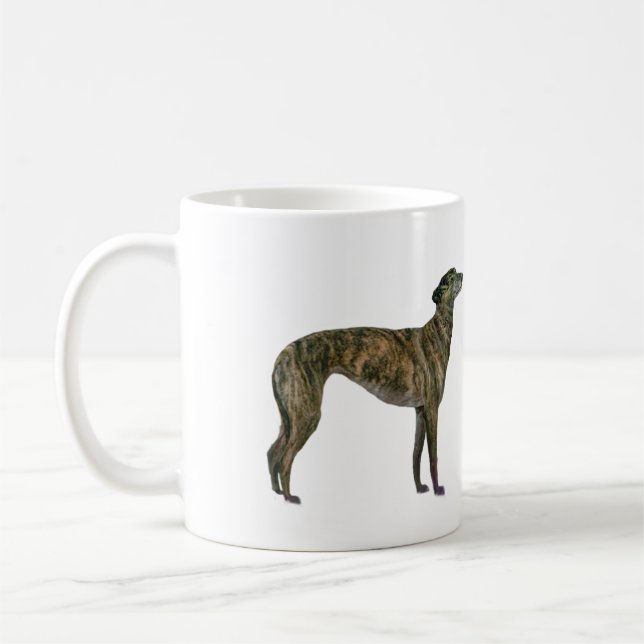 Windhund (Blinde) Kaffeetasse (Links)