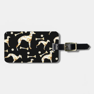 WINDHUND BLING GEPÄCKANHÄNGER