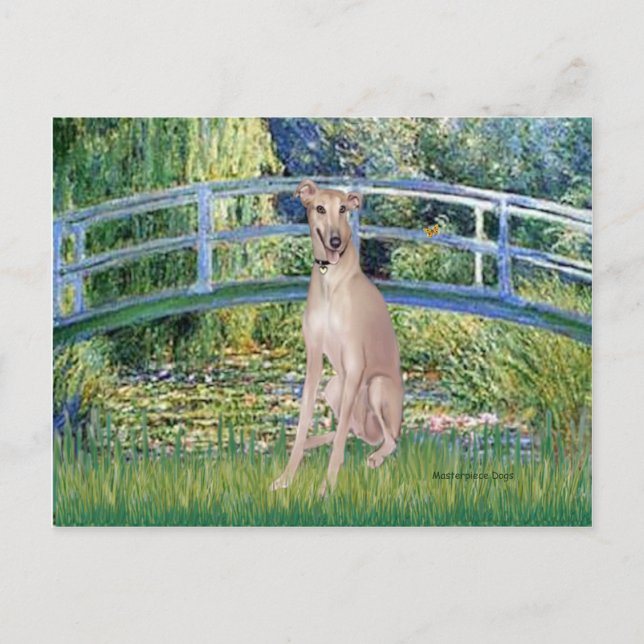 Windhund (Farm 2) - Brücke Postkarte (Vorderseite)